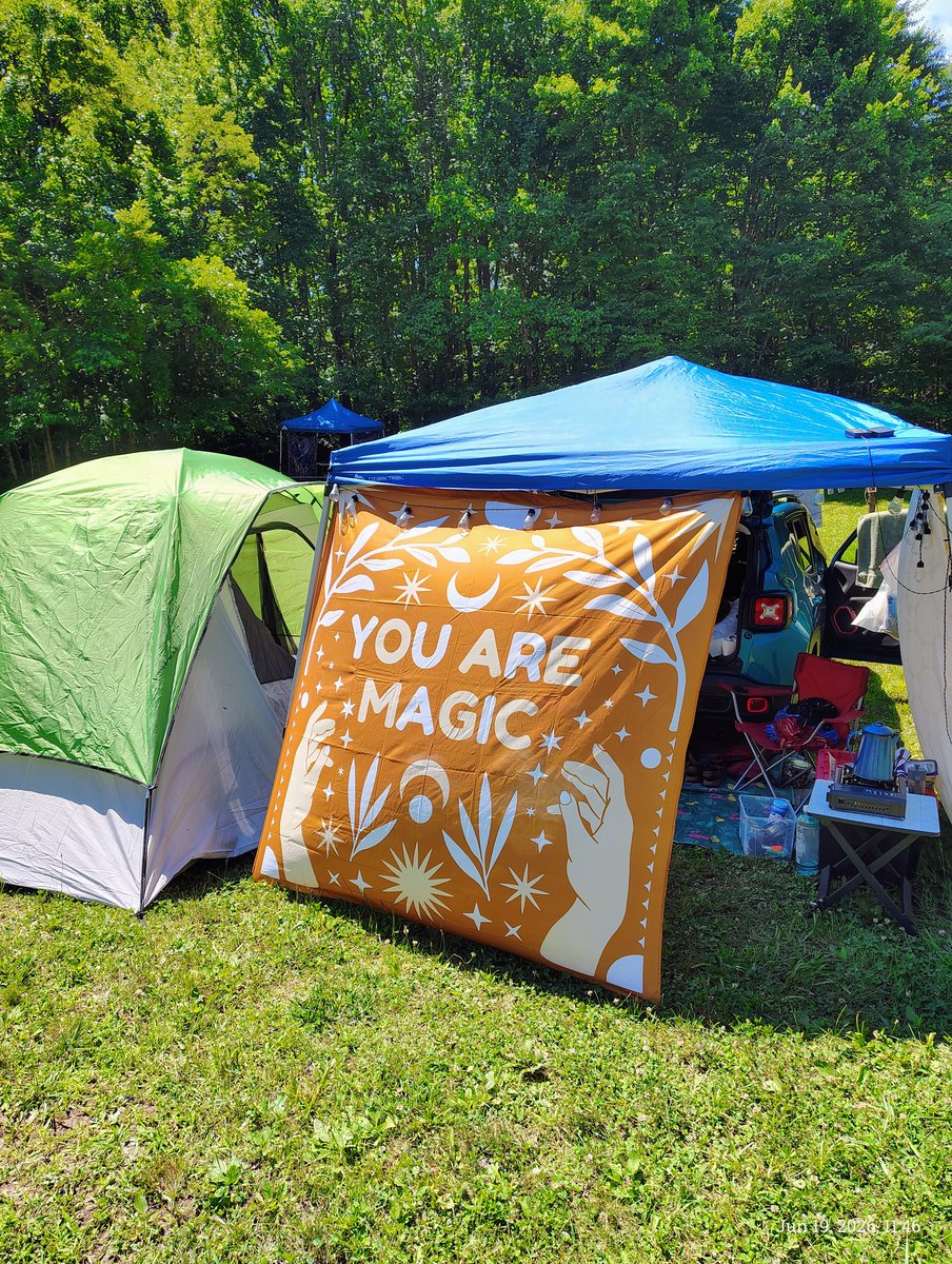 colekanephoenix's tweet photo. Wisteria Summer Solstice Festival 2026 was such a magical and whimsical 4 days. Thank you goddesses for bringing me to this land. Healing, learning and just down right amazing! Can't wait to come back every year. Wisterian for life 😁🤘🔥 https://t.co/R4r3VIMkvx