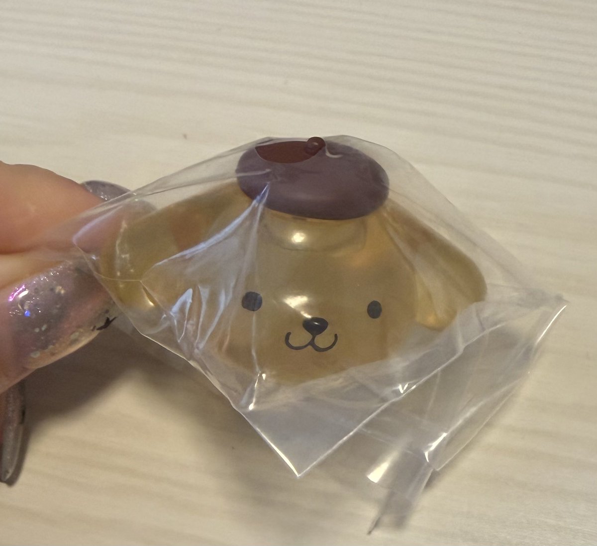 _kh1104's tweet photo. @somafu_31 検索より失礼します。
ポムポムプリンのクリアをもっているのですが、マイメロと交換は可能でしょうか？ https://t.co/fbPcEuUNyt