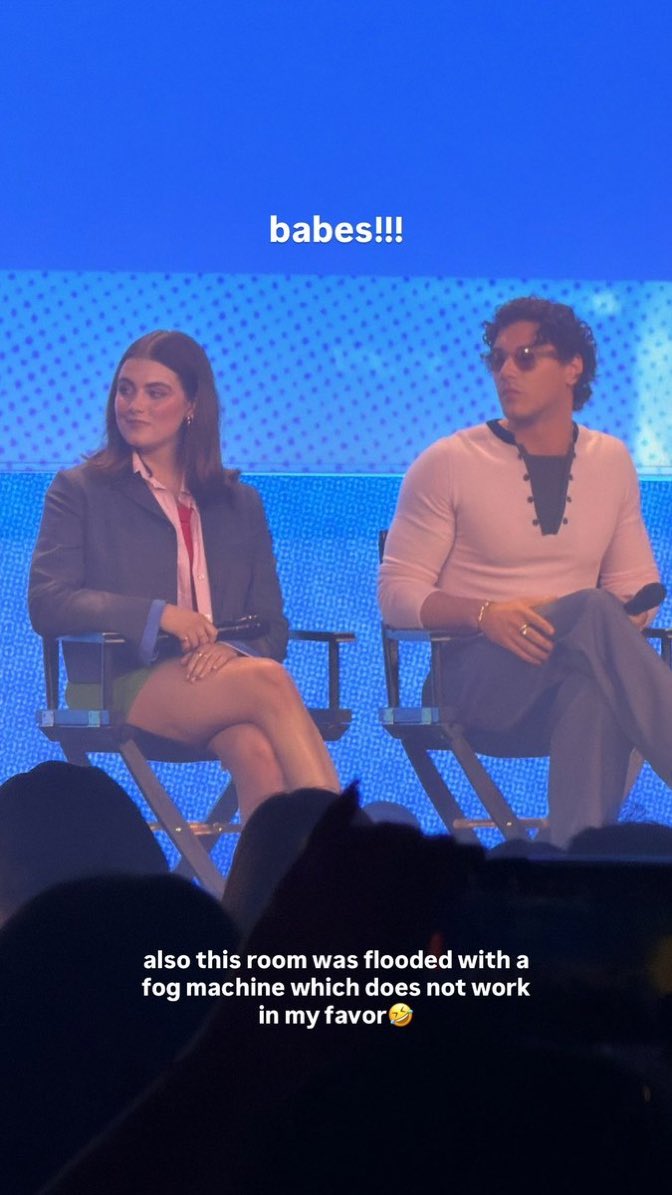 offcampusseries's tweet photo. New Photo of Ella &amp; Belmont on stage

litgirlsteph via Instagram Stories https://t.co/ufDNXaq5Sf