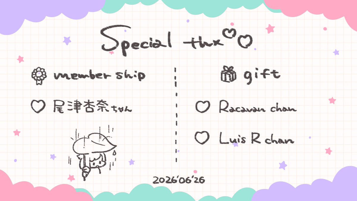 クロム様　ありがとうございます！ いつもスタンプで盛り上げてくれてありがとう✨ ¡Gracias por darme