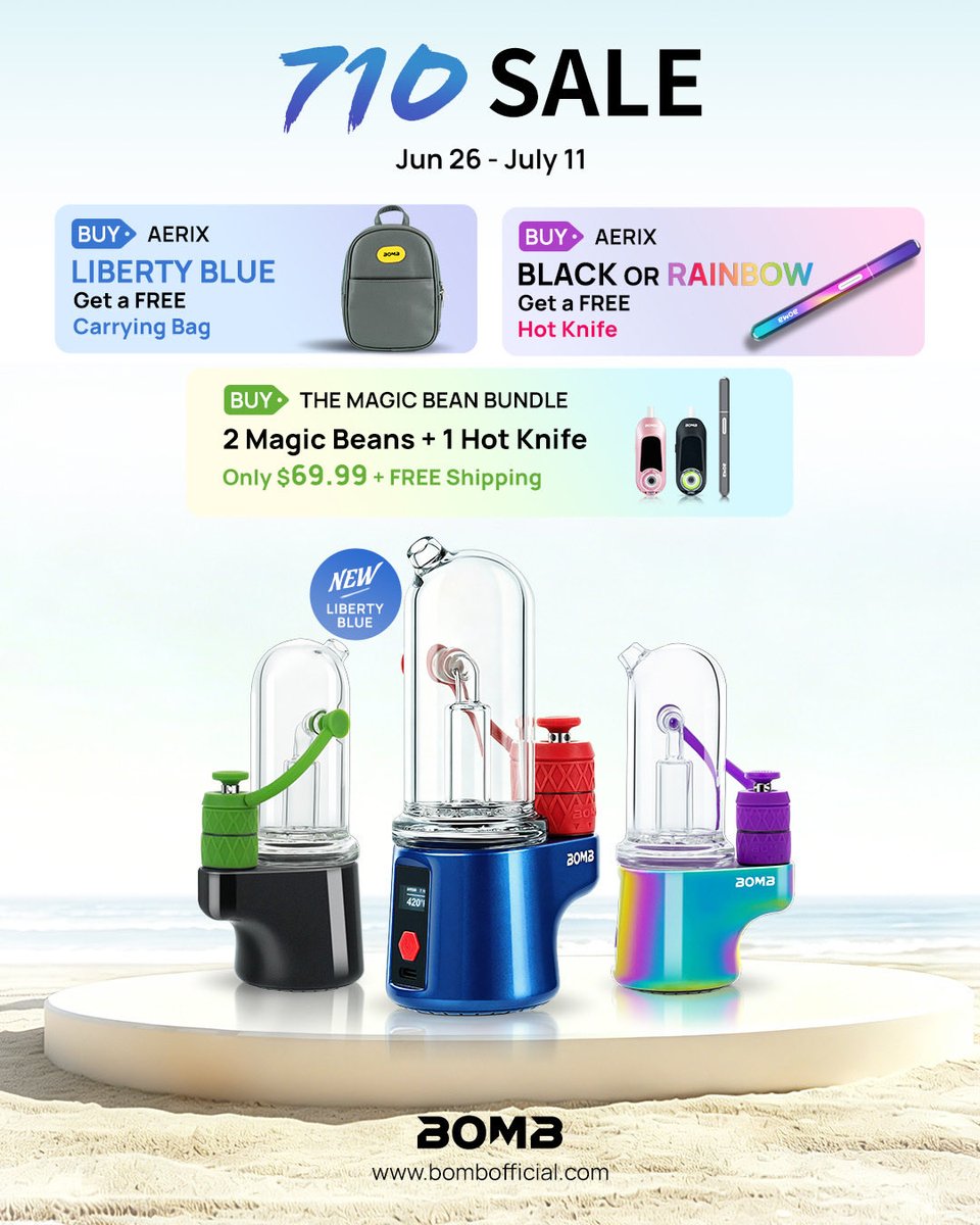 bombofficial__'s tweet photo. It’s the time💨💨💨✌️✌️✌️
https://t.co/aNuWpfKAwX
#bomberig #Aerix #Magicbean #710sales https://t.co/mPnTatYt73