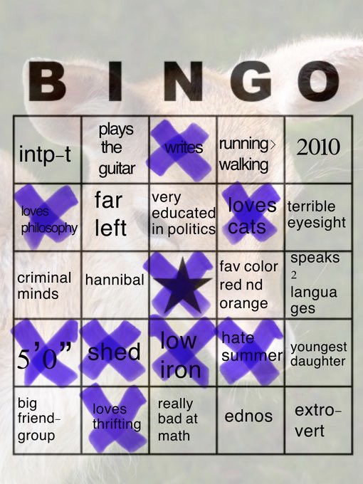ArcaneIsLife's tweet photo. @summercamx I live for a bingo, i didn’t win but it’s okayyy https://t.co/xlP2OegbRO