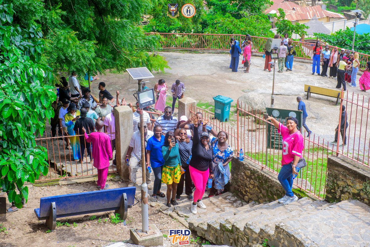 UISB_Official's tweet photo. To wrap up an unforgettable weekend, we took on the historic Olumo Rock.
1/4 https://t.co/Ypng4t3Zvl