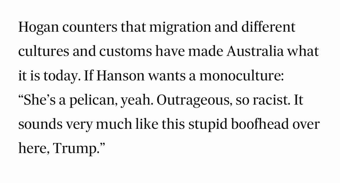 MarkDiStef's tweet photo. Paul Hogan has gone WOKE https://t.co/YWjNeMWmqZ
