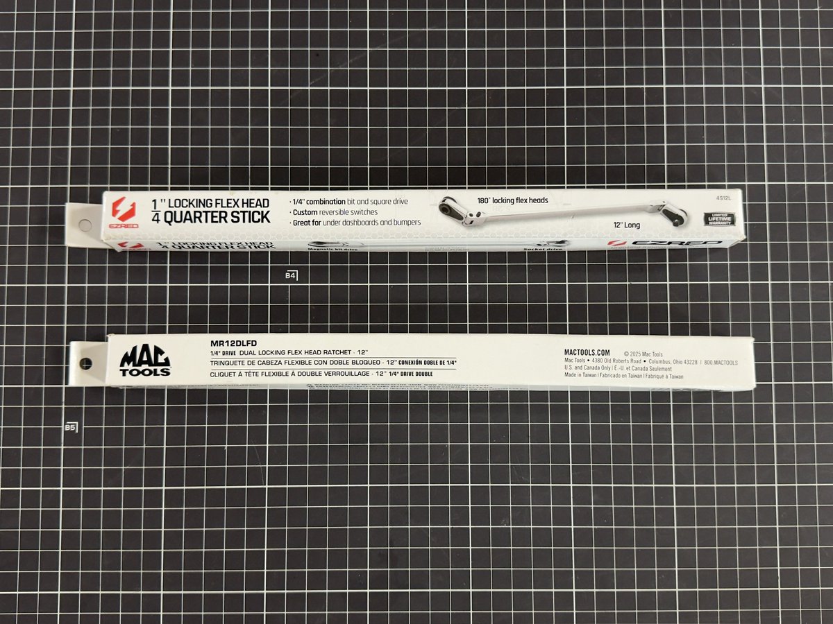 Kai_ZO6LS7's tweet photo. #MACTOOLS
#EZRED
気になる工具・・・
1/4"Locking Flex Head Ratchet
EZREDは、MACTOOLSの取扱いメーカーで
以前バンセールスでも販売していました😃
値段の差はもちろんですが・・・
MACTOOLSの生涯保証を
選ぶと言う選択は、自由だ😎 https://t.co/yNUkuk4HXF