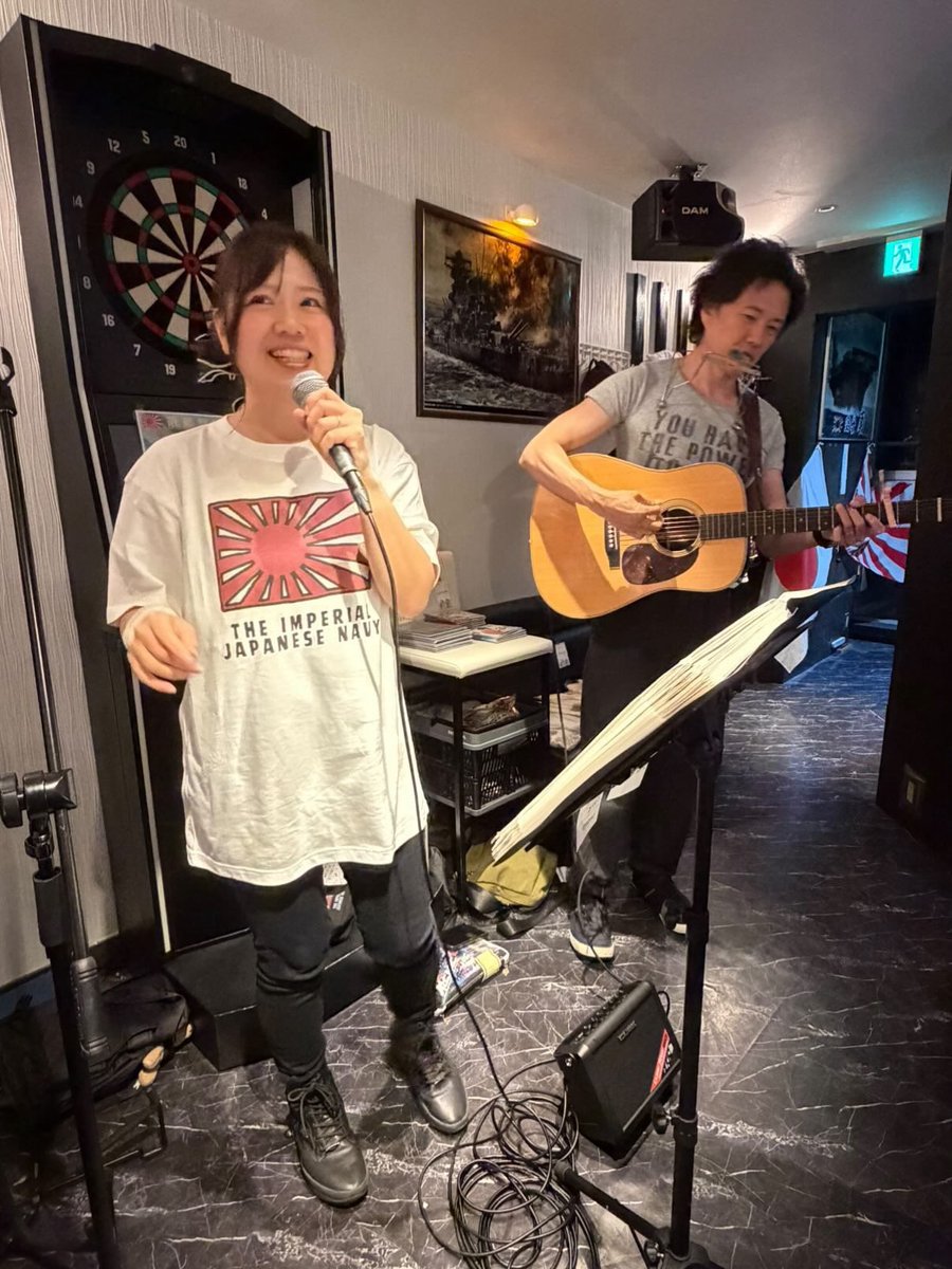 昨日はコンセプトカフェ「空母南」さんでのライブにお越しくださった