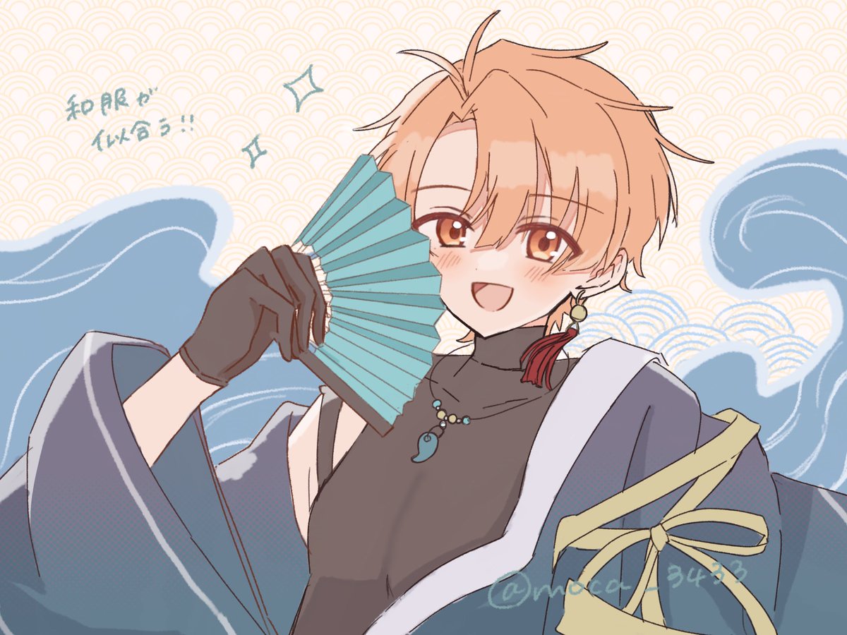 moca_3433's tweet photo. 途中で描くの飽きてしまった〜今回のイベント衣装とても好き https://t.co/te5rNzdwLs