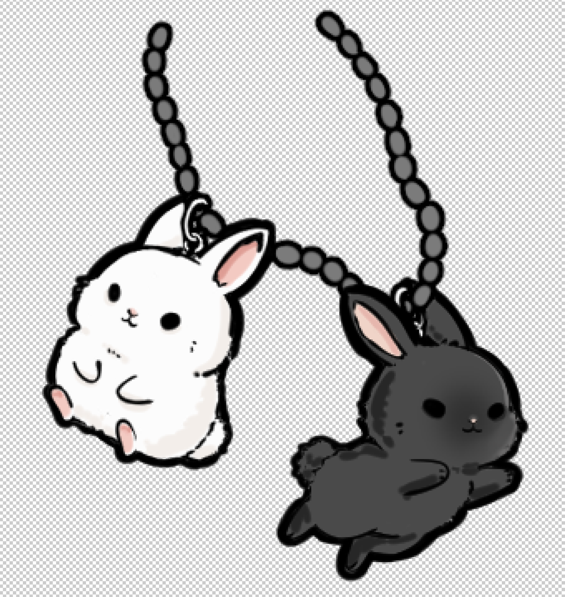 ぺぺっと用意したうさぎちゃん