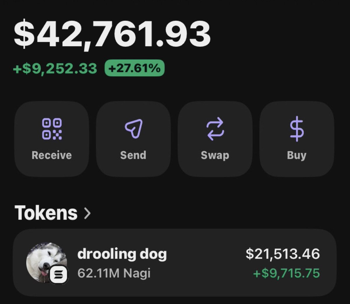 PADAROCAFER's tweet photo. $Nagi is making waves 🚀📊
Printing massive profits for my Alpha Telegram group 🏆💰
If you’re in the TG, you’d be riding the same copy trades and same gains 👀
More setups coming soon
CA: 7KXiuEzZ1GRKBM6zPPyzYcqenk48QHUaDLuhHFA8pump https://t.co/Ksqm5yRCys