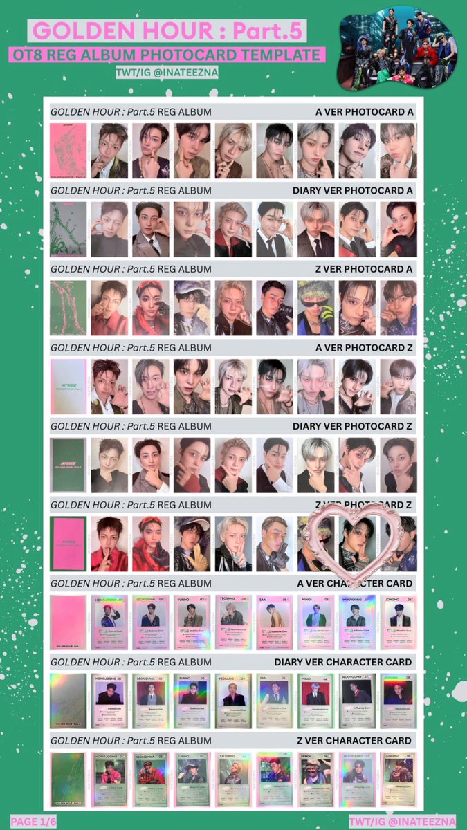 MALILI_ateez's tweet photo. ATEEZ GOLDEN HOUR:Part.5
封入トレカの交換お願いします

【譲】 ソンファ (Zver.)

【求】 ウヨン 同種(♡)

郵送にてお願いします📮𓈒𓂂𓏸
FFさん優先
リプお待ちしてます🖤

 #ATEEZ交換   #ATEEZトレカ https://t.co/46slXDMEvT