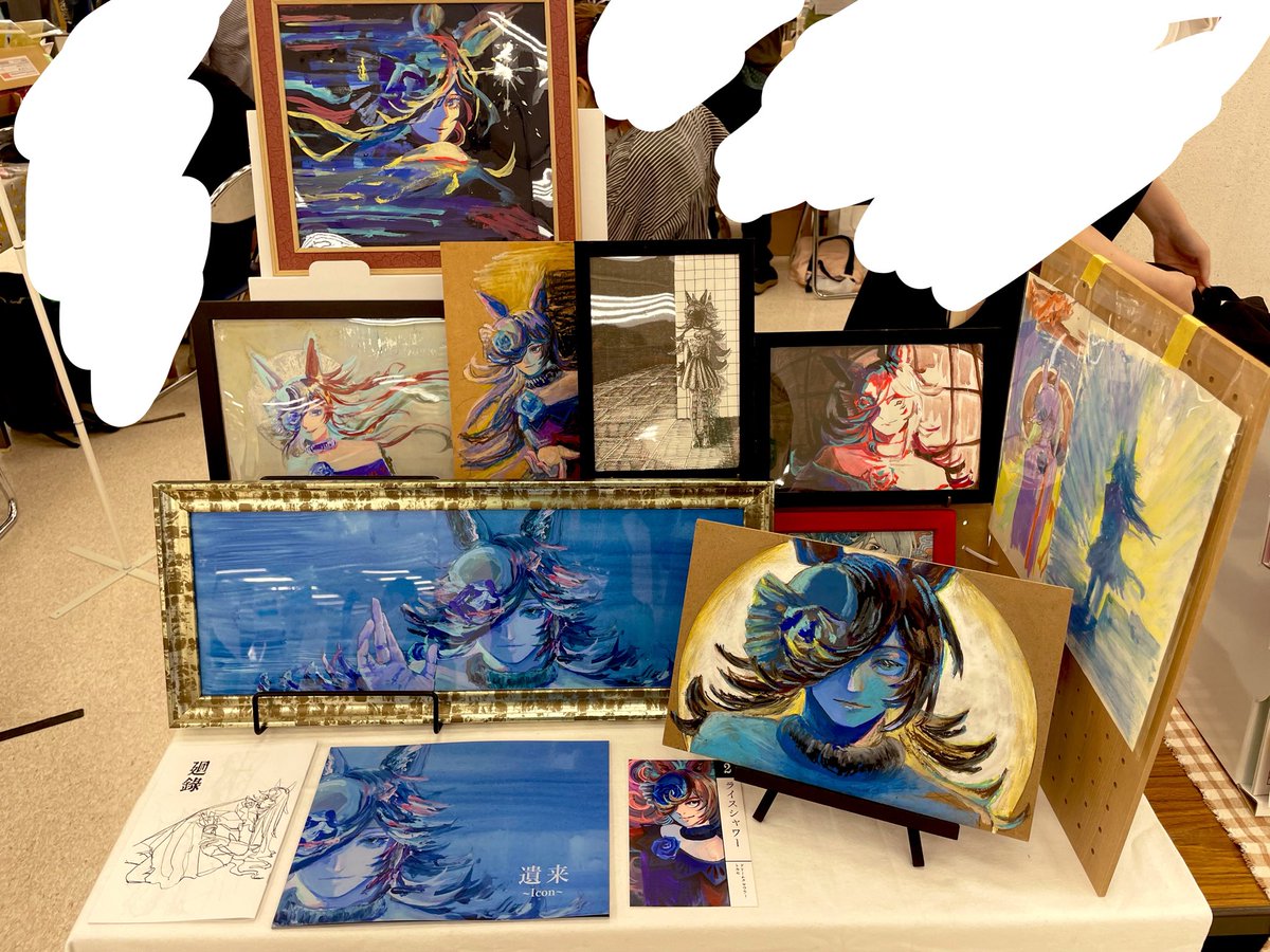 本日入手させて頂いた、とかせさんのライスシャワーを主題にした作品