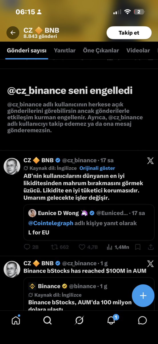 NedimKayaX's tweet photo. İf you remind him about 10.10.2025 , he will block you too

#Binance and @cz_binance   Destroy crypto

@cz_binance  will be in jail soon , Trump cant save him more , Vote time coming!!
He must go jail back!! 

SAVE CRYPTO !!!

$BTC $ETH $Sol $fet $io $render $tao https://t.co/mW3SwAuduV