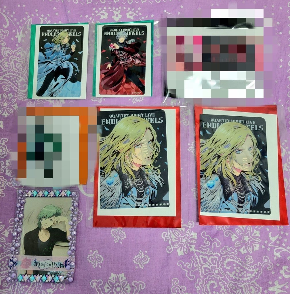 goofcoolheet31's tweet photo. 【交換】うたプリ カルライ タブナイ物販  クリカ  アクキー ミニクリアファイル

譲→蘭丸、カミュ

求→同種藍

郵送交換希望、ご縁がございましたらよろしくお願い致します。 https://t.co/xLOcUOu6QL