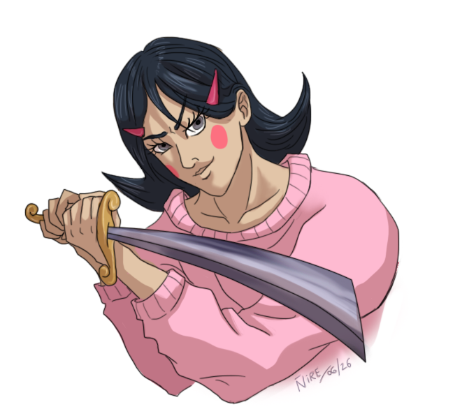 FfNotho's tweet photo. Kama doodle I did by request! I wanted to try again and make a better, more detailed image of her, but sharing a colored doodle for now. https://t.co/Tdd8GaU2dJ