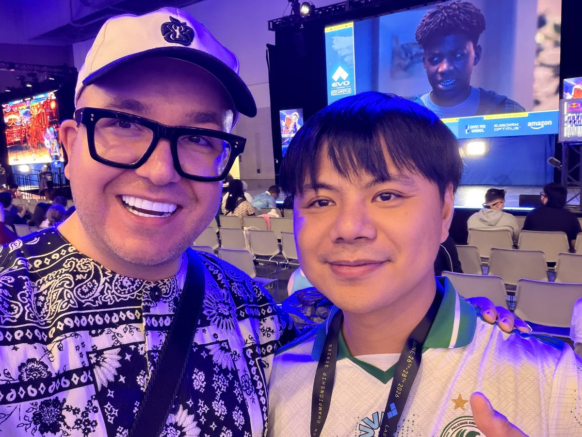 ThixNation's tweet photo. I had a great time today @Evo - we are building something truly special here with the FGC. So awesome to see everyone! https://t.co/xTJcx3BPeJ