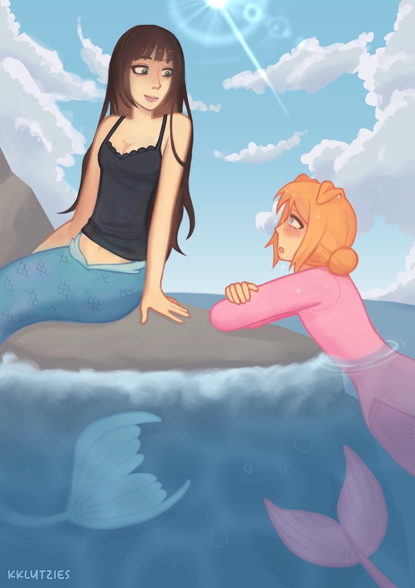 kklutzies's tweet photo. SECRET SANTA IN JUNE WITH OTHER QSMP FANARTISTS!!!

my prompt was mermaid kiley for @toastcatowo 🥹🥹

#katieb #rileyhubatka #qsmp #qfartists https://t.co/YSJ6CuxBnb