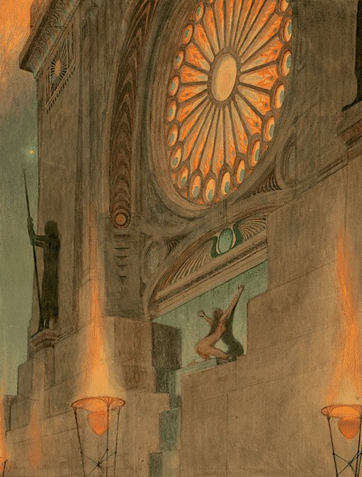 unconquered_sol's tweet photo. The Temple Without a Door
— Hugo Höppener (“Fidus”) (1901) https://t.co/GllZO7kx2x