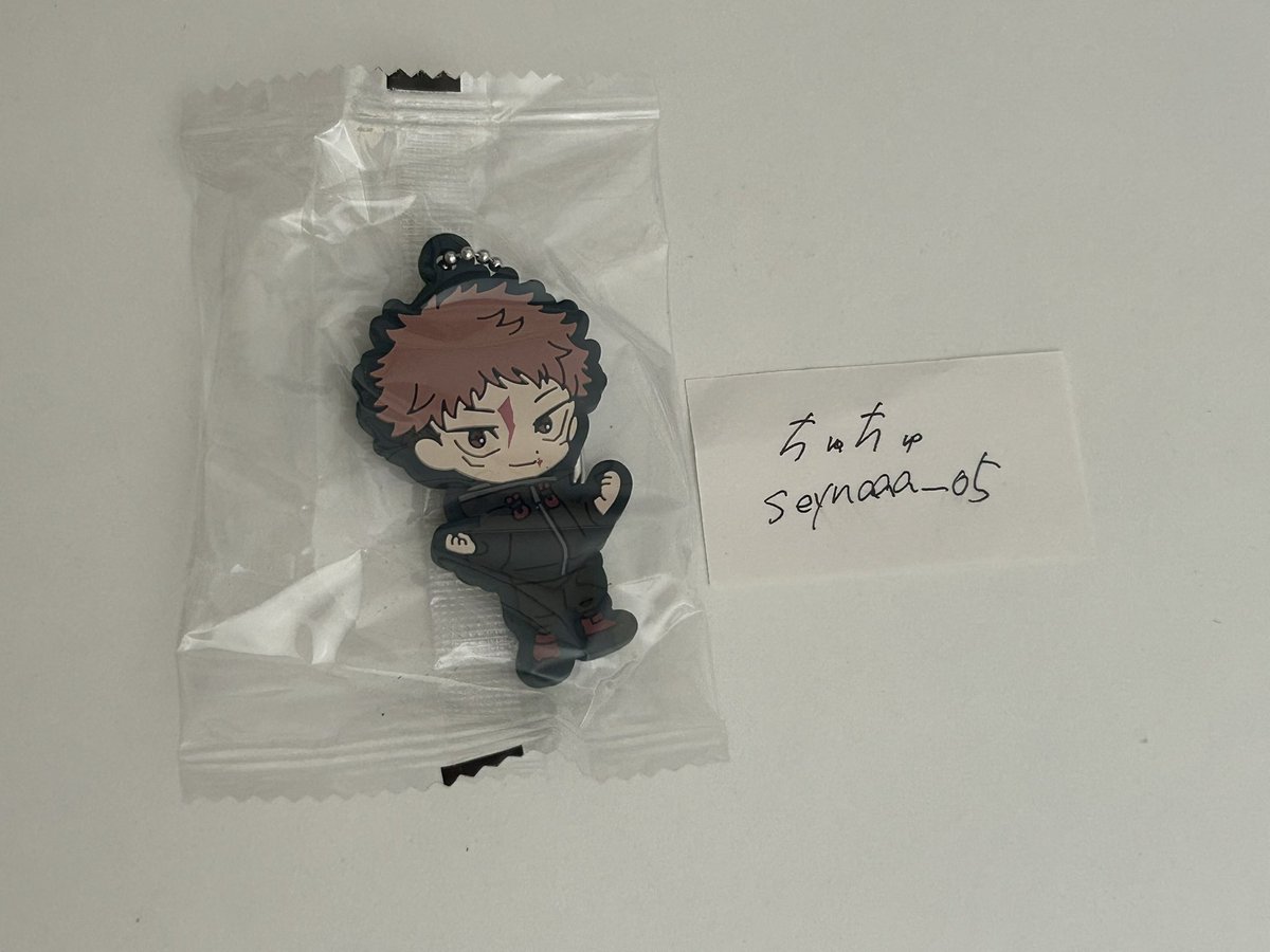 seynaaa_05's tweet photo. 【交換】呪術廻戦　カプセルラバーキーホルダー

求）禪院直哉
譲）虎杖悠仁

郵送のみ
お気軽にお声掛けください🙇‍♀️ https://t.co/pcYtc6Ulst