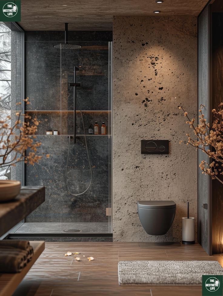 archiscan's tweet photo. Brutalist-meets-organic minimalist 🩶🤎🍂 https://t.co/A78xJDJbGK