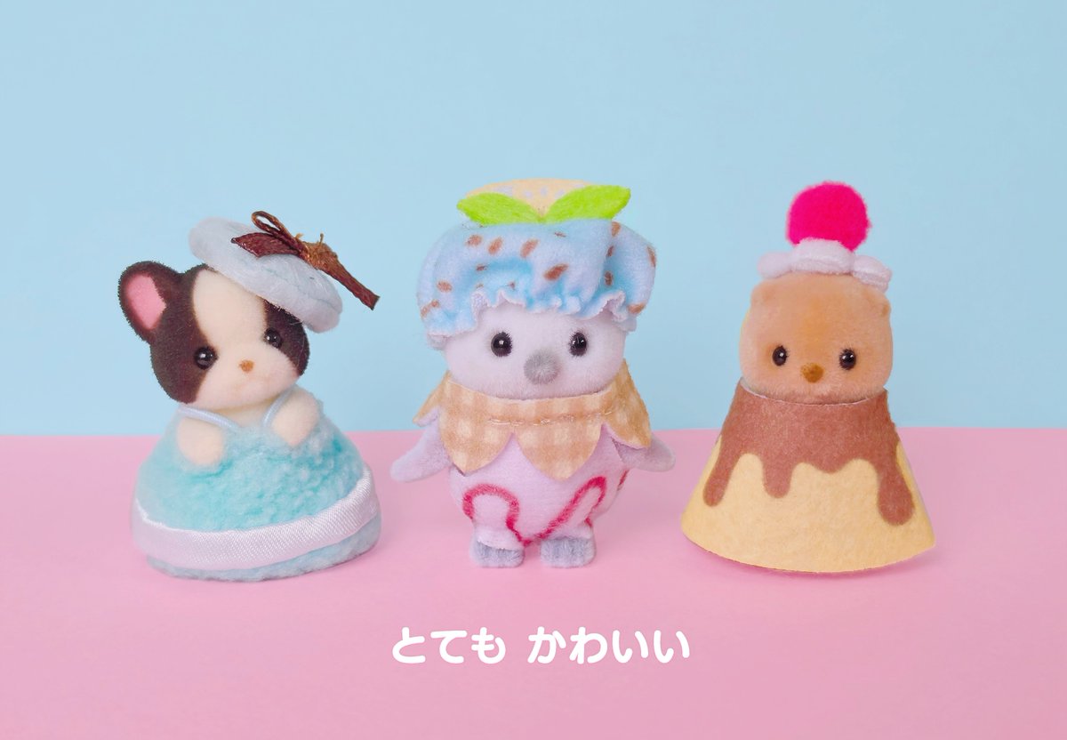 ko_shian's tweet photo. 新入りさんたち🎀🍨🍮🍒 https://t.co/GGLjcRJ2z1