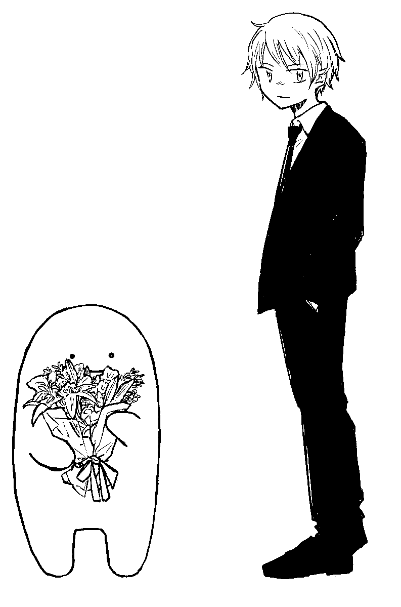 mz000's tweet photo. コミティアNで頒布したペーパーに載せてた絵と漫画です。今回は旧サークル名の「臨界」で出たので、自画像がわりの絵もオールドスタイルで描きました

#コミティアN https://t.co/mW82KYn7bH