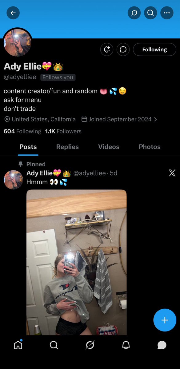 Littleboy923752's tweet photo. @adyelliee  follow her for content and her menus best content won’t be disappointed!! #nsfw #findom https://t.co/LbTdpDNJxn