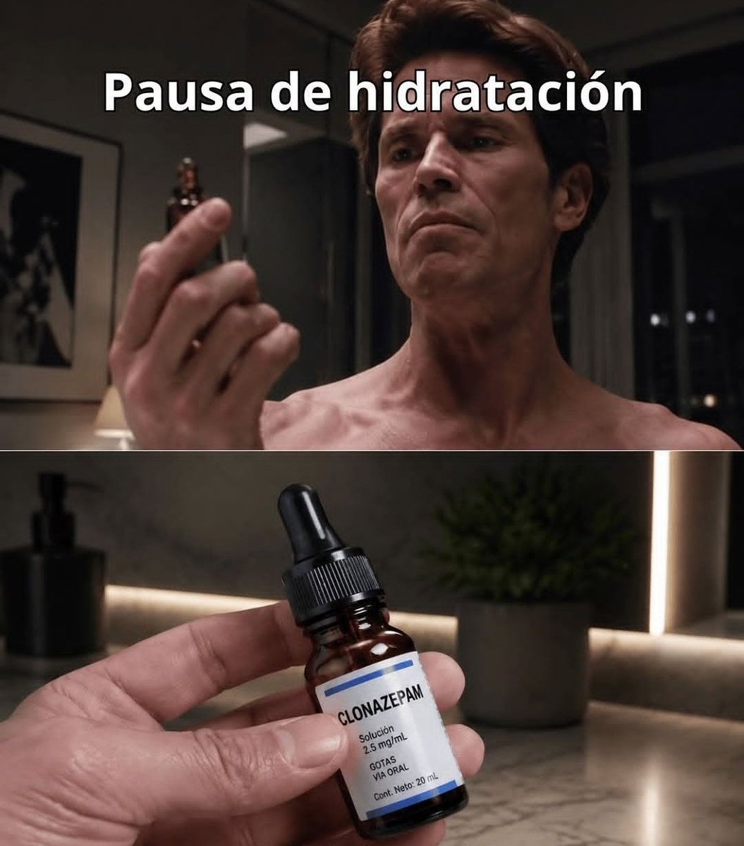 LeMonda__'s tweet photo. Mi pausa de hidratación. https://t.co/yrufc9liza