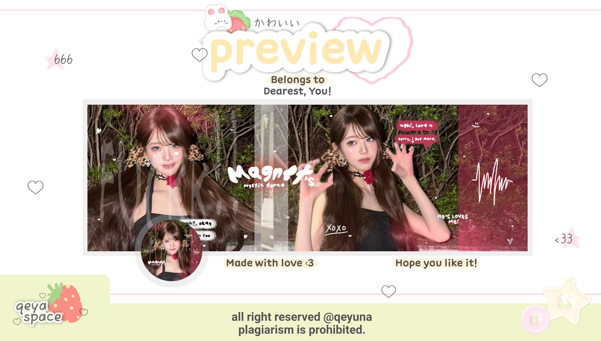 qeyuna's tweet photo. help repost, thank—ies! 🐈🩷🥞

hai qeya ada layout ready stock < ian, wonyoung, karina dan yuha > price cek alt . . . free retext QRIS 🍏🍮  @ after  dm or reach out me by tele
#bealanja https://t.co/AogVOfariU