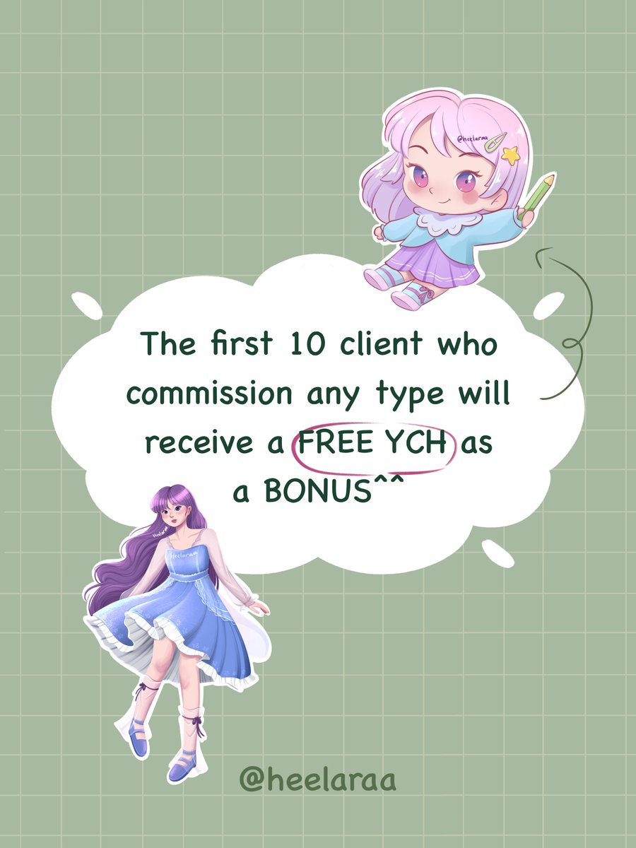 heelaraa's tweet photo. Here’s the TOS and the ych sample! https://t.co/mr6xB7KiuE
