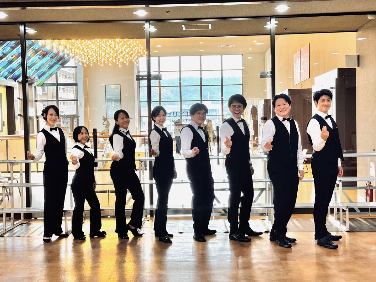 ON_PA_Ensemble's tweet photo. 大阪府合唱祭にて朝から演奏させていただきました✨✨

楽しんでいただけてたら幸いです😊

♪Down by the Riverside
♪夢みたものは·····

 #音覇  #合唱祭 https://t.co/zRCL50X79B