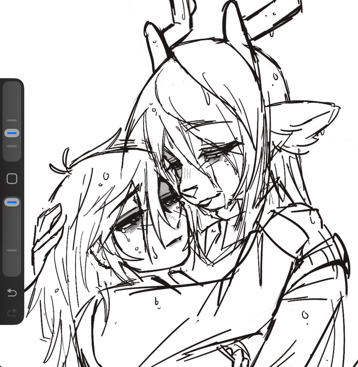 foxtailedfennec's tweet photo. Your arms are my cocoon or something https://t.co/A4vqk4kQTj