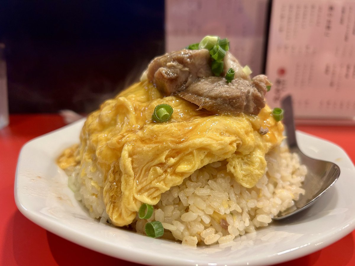 REDRAGON8888's tweet photo. 大衆中華あるが@東大和
肉玉子炒飯(大盛)

東大和病院近くに見つけた町中華
今年は開店したみたい
しかもウマい！ https://t.co/w911EWyBzc