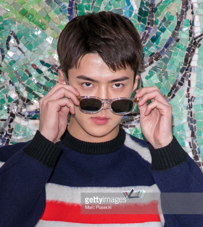 exomyonlystar's tweet photo. Sehun on getty images vs on instagram https://t.co/MZj8qgUZbc