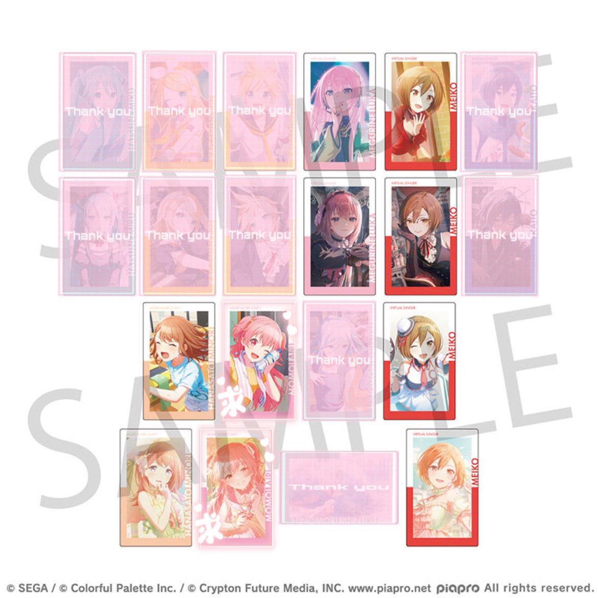 more_0430's tweet photo. 『プロセカ 交換 譲渡 買取』
プロセカePick card series
エピカ 30B

求 ▷ 愛莉＞定価＋送料

譲 ▷ ルカ MEIKO
        みのり MEIKO (モモ)

1BOX予約予定
前後纏めての交換優先
箔押しの仮約束 〇

引用元までお気軽にお声掛けください🍀 https://t.co/SS3wlPVgZq