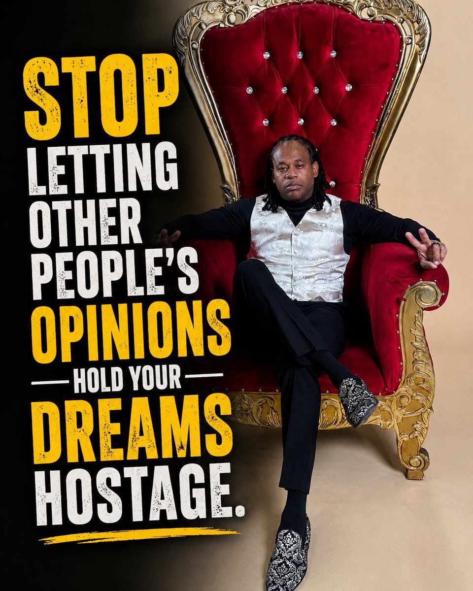 kingarmeez967's tweet photo. Stop worrying about what people think. The same people judging you today will be watching you succeed tomorrow. Build anyway. Create anyway. Keep moving anyway.

#BEAM https://t.co/k6S5Scil7Z