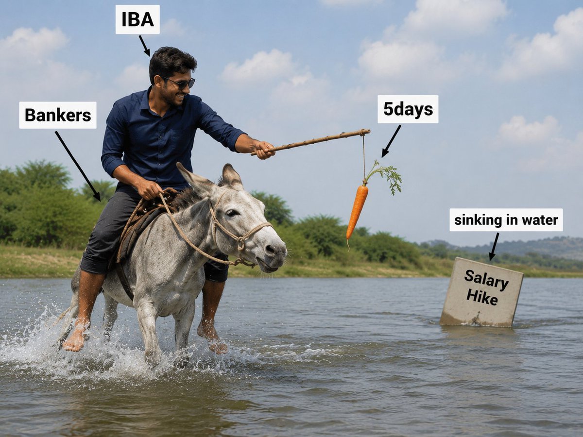 AspSubham's tweet photo. Bankers demand
1. Increase Wage like CPC 
2. Work Life Balance
3. Restore OPS

@ChiefIba @aiboc_in @DFS_India @SuvenduWB @BJP4India @idesibanda @rupamsmail https://t.co/vaqx2GX3V7