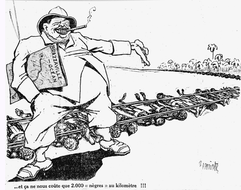 kabandam69's tweet photo. @Nath_Yamb Sacrifier au moins 2 000 « nègres » à l’autel de la barbarie des Occidentaux pour un seul KM de ce chemin de fer. Les Belges ont fait plus que ça en RD Congo; les Britanniques au Kenya ; les Allemands ont massacré les Héréros et les Nama en Namibie, et la liste est longue. https://t.co/0nmxufma0W