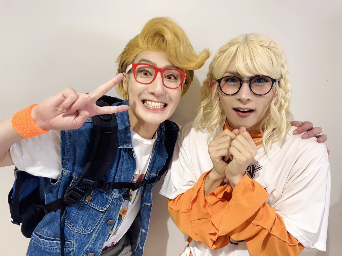 kAzuki_UMB's tweet photo. 梅棒 21st STAGE『ラヴ・オール!!』
みなさんの愛に溢れた応援でこの作品が完成しているなと客席から観ていて感じることばかりで、推してもらえたことに感謝しかないです
つるさんとつくったアングルと、アングルが愛してやまないマリーと、この世界のみんなが幸せでありますように
#梅棒 #ラヴオール https://t.co/C0CbMfQTZa