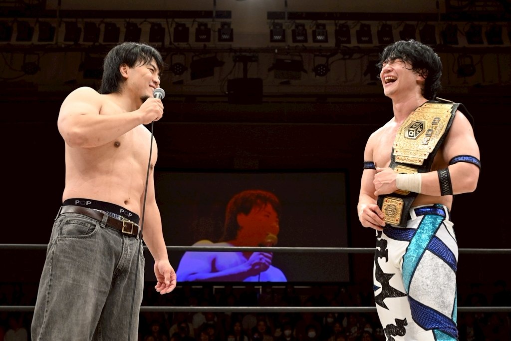 xinomaox's tweet photo. 2年前の挑戦はDDTの過去とか未来とか色々背負い込み過ぎてちょっと苦しかった
今は何も背負わずに純粋に今どっちの方が強いか競い合いたい

だってもう何も背負わなくても俺たちがDDTだからさ！

本当に指名してくれてありがとう！
行くぜ両国メイン
DDTプロレスを楽しもう！！！！！ https://t.co/i1uulWI4Fp