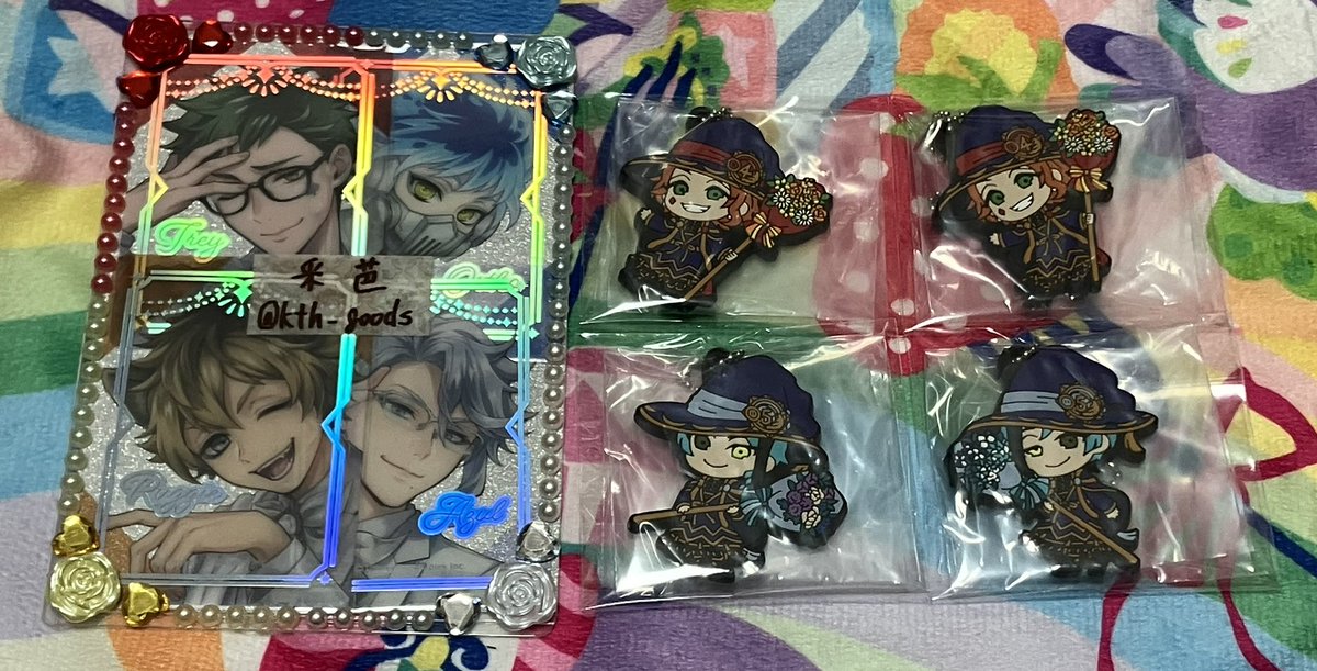kth_goods's tweet photo. ツイステッドワンダーランド ツイステ でふぉラバ！ ブルームバースデー vol.3 交換

譲)ケイト×2.ジェイド.フロイド

求)アズール

名古屋手渡しまたは郵送。
検索からでもお気軽にお声がけください。
初回お取引の方はlitlinkのご確認お願いいたします。 https://t.co/ask7IgNDd0