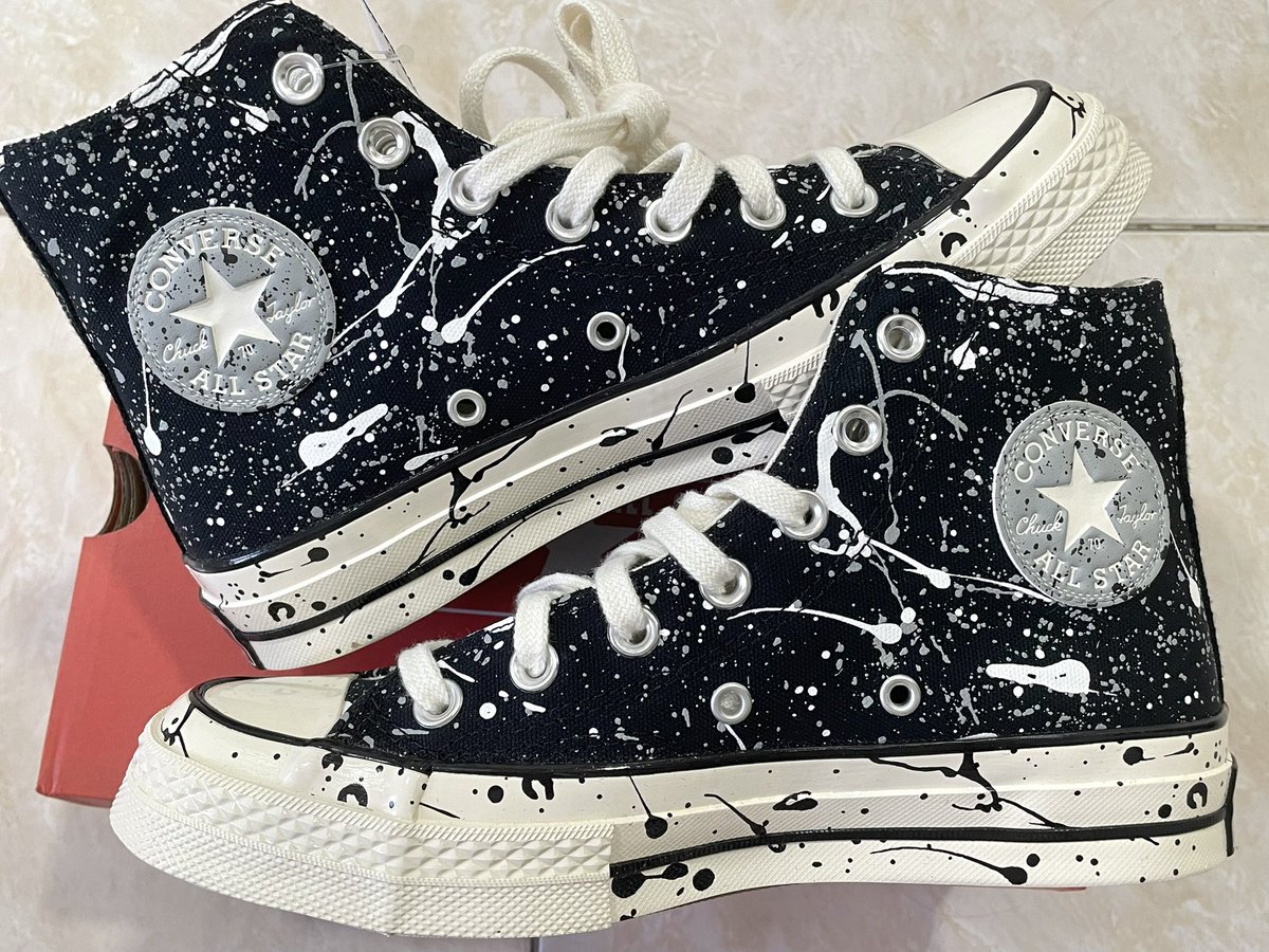 mxppywl's tweet photo. ส่งต่อ converse chuck 70 paint splatter
รุ่นหายาก ไซส์ 37.5-38✨

มือ 1 ไม่เคยใส่ ยังไม่ตัดป้าย
♡ 2790 ส่งฟรี

รับผ่อน
#ส่งต่อรองเท้า #ส่งต่อรองเท้ามือสอง #ส่งต่อรองเท้าผ้าใบ #ส่งต่อconverse #คอนเวิร์ส #ส่งต่อคอนเวิร์ส #conversethailand #converseมือสอง #ตลาดนัดnct https://t.co/SNk8LFqQEg