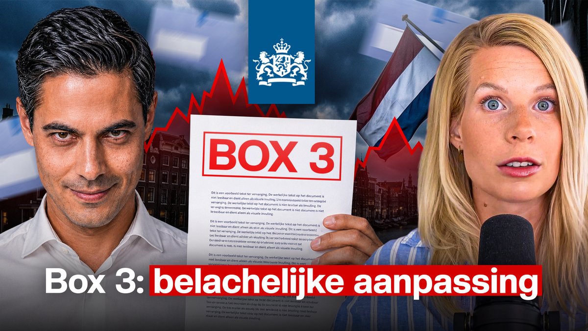 MadelonVos__'s tweet photo. Sociale media ontploften afgelopen week door de voorgestelde aanpassingen aan de nieuwe box 3-wetgeving. En ik kan je alvast vertellen: wat mij betreft mogen ook deze wijzigingen direct de prullenbak in.

Maar daar blijft het niet bij. Vanuit Brussel legde Wopke Hoekstra mogelijk zelfs een bom onder de complete box 3-plannen. 

Zijn voorstel om de Europese kapitaalmarkt te versterken - daar is dat woord weer - zou er namelijk voor kunnen zorgen dat vermogen massaal van box 3 naar box 2 verhuist. Hoekstra wuift die kritiek echter resoluut weg. Maar heeft hij daar eigenlijk wel gelijk in?

Ondertussen houden centrale banken de rente naar eigen zeggen hoog, omdat de inflatie hardnekkig blijft. Tegelijkertijd zien we dat de Europese economie steeds meer tekenen van afkoeling vertoont.

En ook op de financiële markten neemt de onrust toe. AI-aandelen gingen onderuit, tech kreeg flinke klappen, edelmetalen daalden scherp en ook bitcoin laat opnieuw zien dat er onder het koersverloop een veel groter verhaal schuilgaat.

Dit en meer in mijn nieuwste Madelon Praat video via de link hieronder in de reacties.