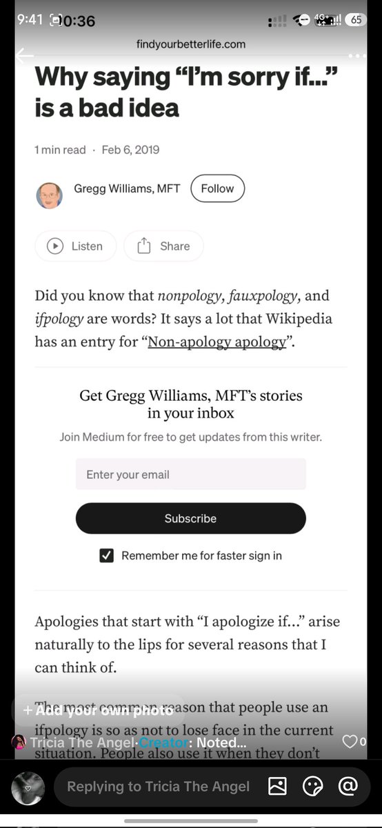 ilovekdramatwt's tweet photo. At this point, i think Tricia ( the black lady that accused choi woo shik) is doing too much. 
He already apologized. What's with "ifpology"
🤦‍♀️🤧 https://t.co/yl5JyAJeuj