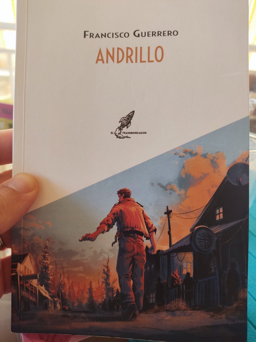 chente1983's tweet photo. Terminado Andrillo. Me ha gustado muchísimo. 

Thriller con una capa de CiFi que nos trae varias reflexiones (no novedosas pero que se agradecen) con girito y lo más original: pinceladas de western crepuscular.
150 páginas que ofrecen mucho con muy poco.
Pronto reseña. https://t.co/oLS7VzU43f