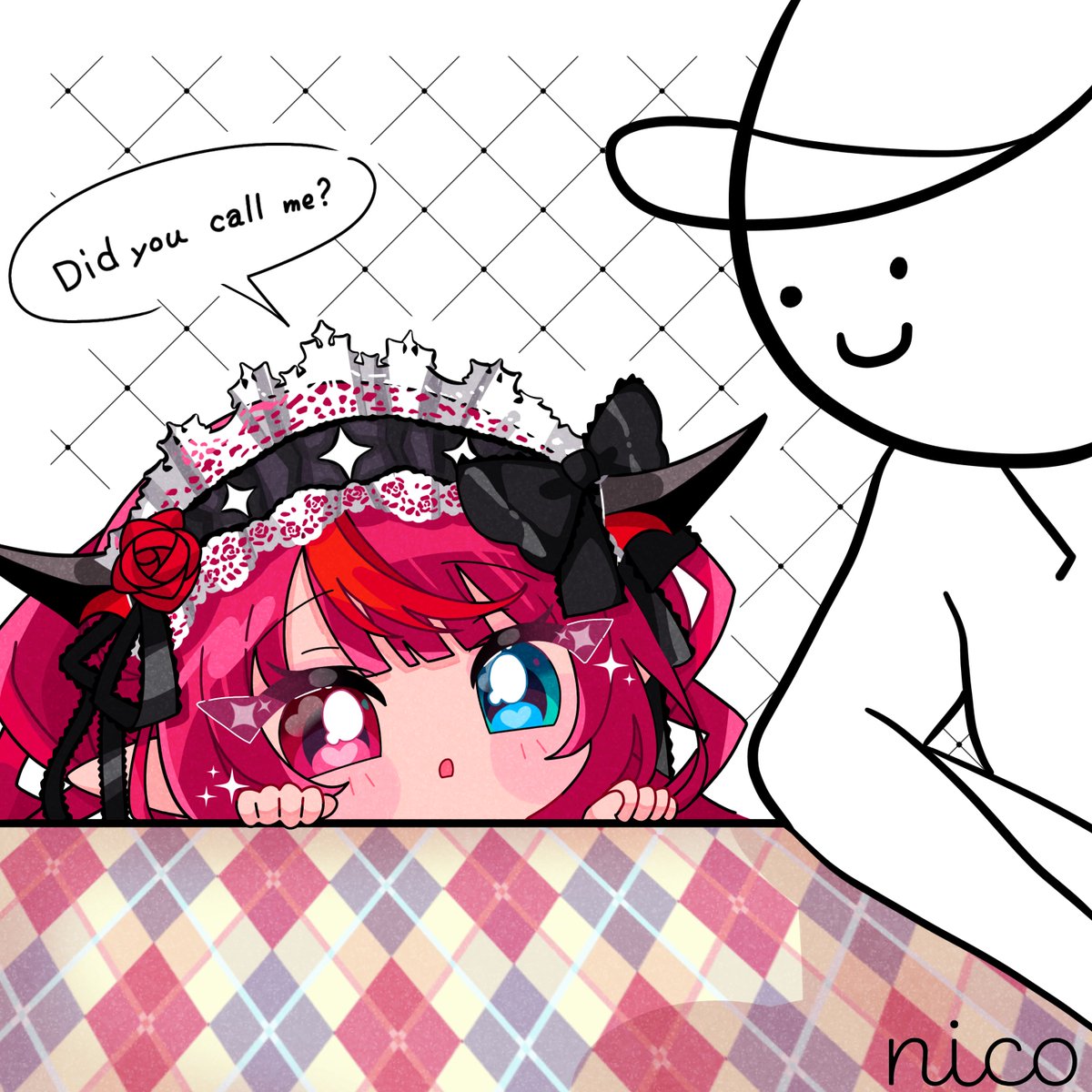 25nicotsuki's tweet photo. Did you call me?💎 #IRySart https://t.co/awThPcgs6l