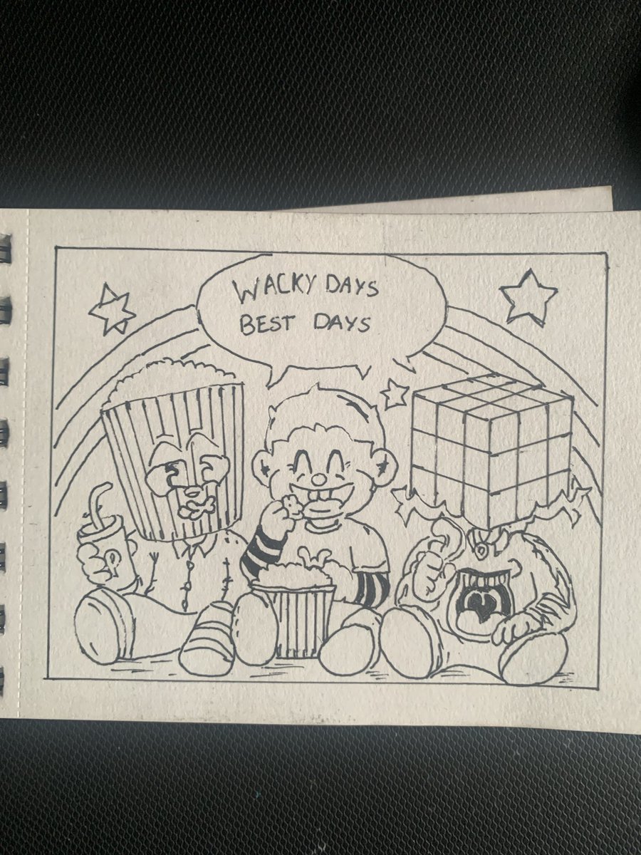 auro_verse's tweet photo. Does your Sunday looks this wacky? Itโs a nice wacky rainy day.
Work in progress.
Thanks @uyo66_ for bringing cartoons into my world. Small artist and a small collector here.
@maccurated #wackyville https://t.co/SegPXq3CJr