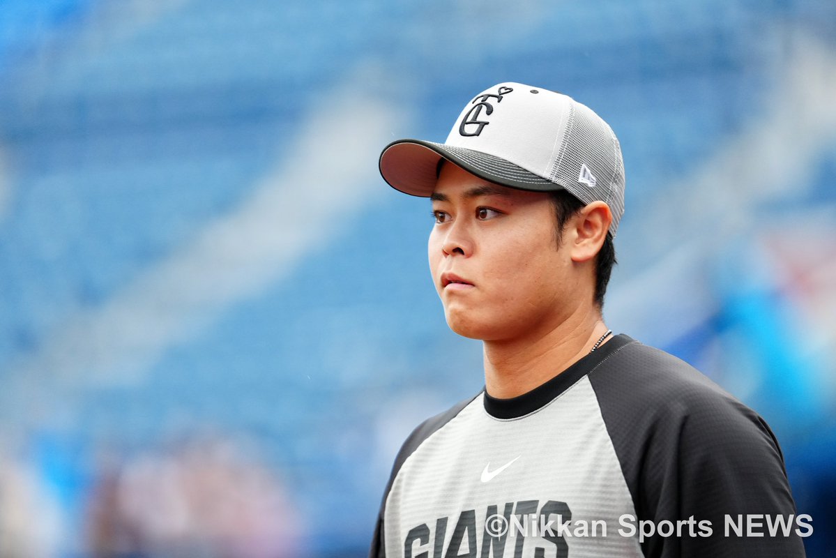 nikkan_giants's tweet photo. 【#今日のG練習写真館📸】
カッコいい横顔です✨
①浅野翔吾選手
②中山礼都選手
③浦田俊輔選手
（撮影・江口和貴） https://t.co/TZkquiMkqF