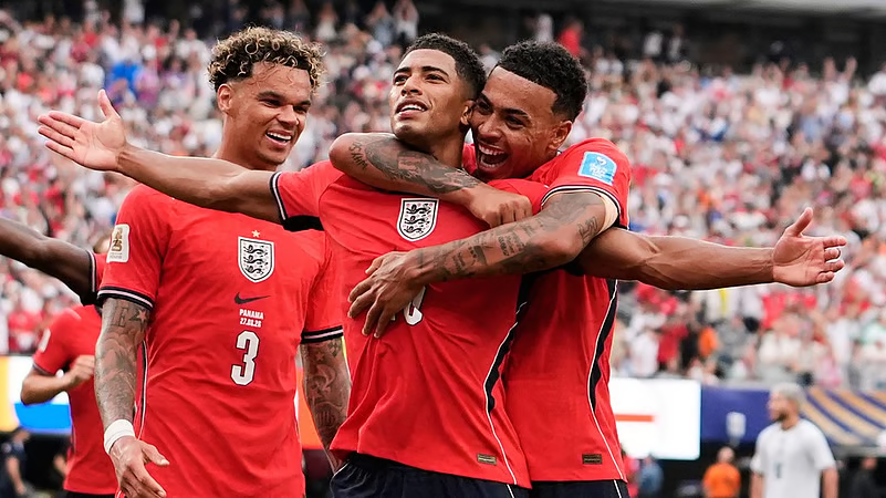 WoodleysTeasers's tweet photo. Can you name the 3 players from this fixture that played for the same club last season?

#ENGCOD 🏴󠁧󠁢󠁥󠁮󠁧󠁿🇨🇩 https://t.co/jwM8zT5X1x