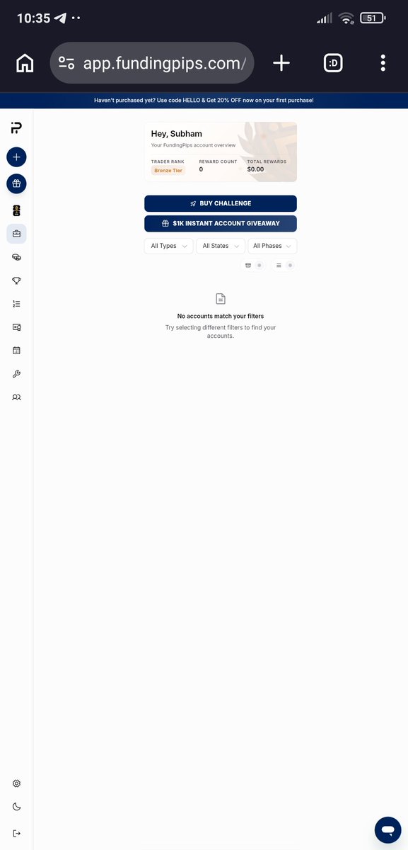 AXOM_FX's tweet photo. @fundingpips
@Khldfx 

I completely claim my $1K account but don't show in dashboard and i don't receive any mail from team. Please review and help me to get my account.

All my details attached below 👇

Please response I already mail 2 time's.

#fundingpips #1K https://t.co/1yCwFyUvB7