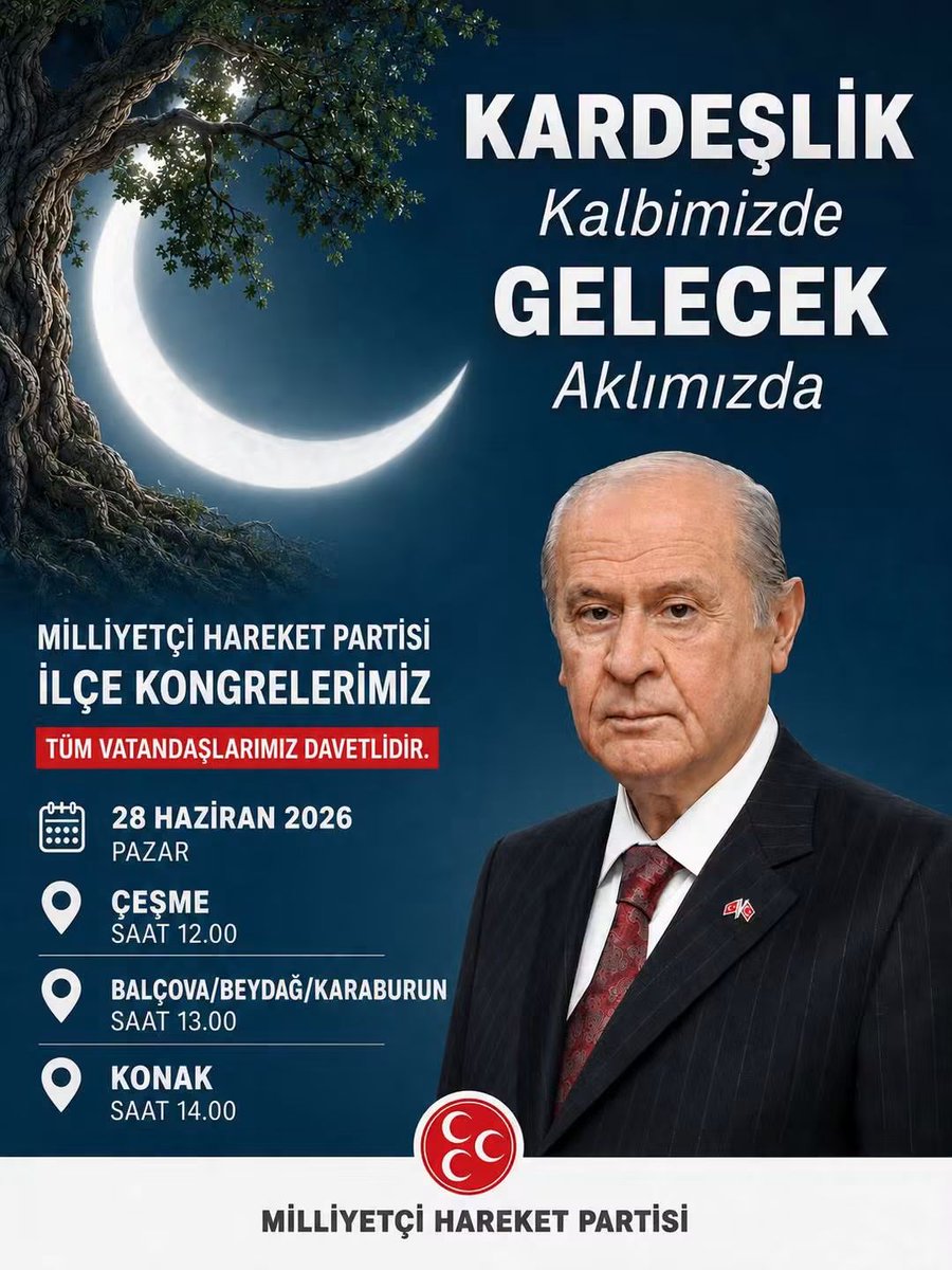 serdar_secgin's tweet photo. KARDEŞLİK KALBİMİZDE
GELECEK AKLIMIZDA

Bu anlayışla gerçekleştireceğimiz Çeşme, Balçova, Beydağ, Karaburun ve Konak İlçe Kongremize tüm vatandaşlarımız davetlidir. https://t.co/WEgCmQ8Qbp